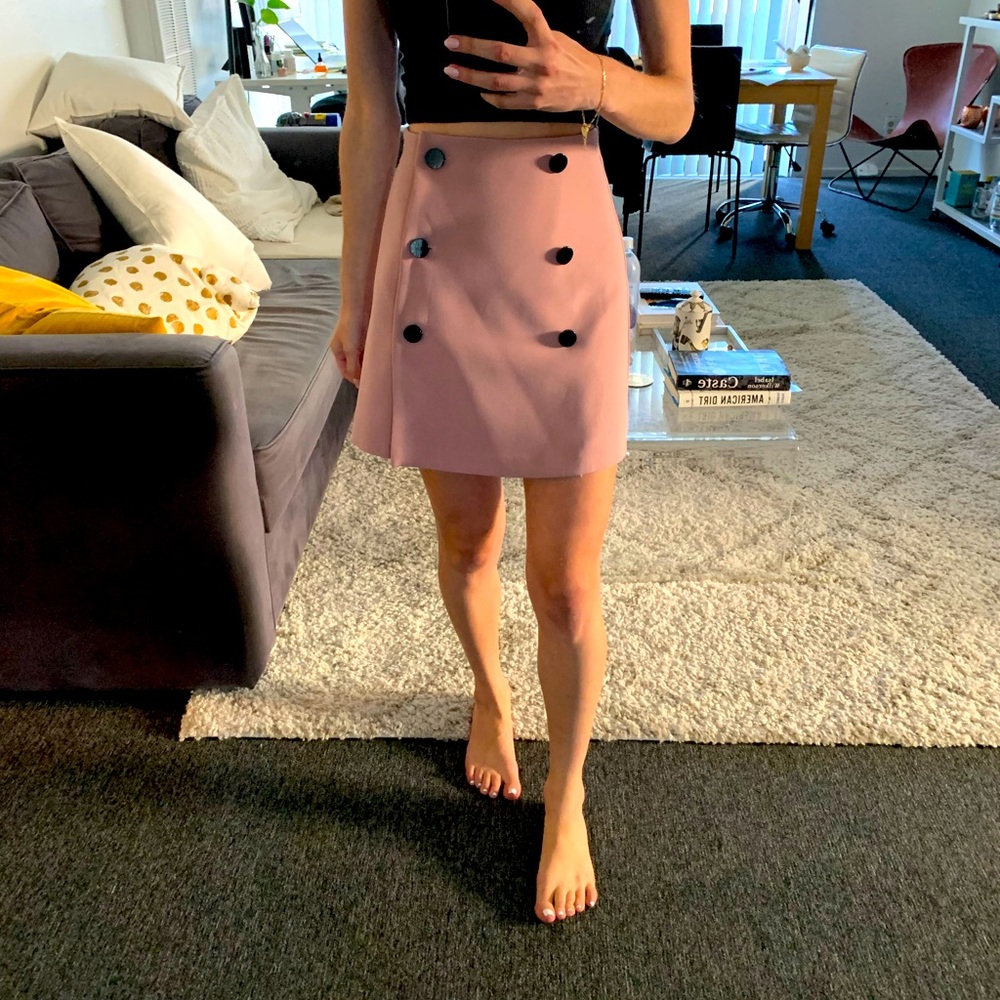 Cute pink ASOS skirt size US 0
